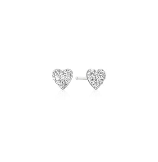  Starlit Drops - Ohrstecker - Silber / Rhodiniert - Zirkonia